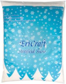 img 4 attached to ❄️ Ericraft Artificial Snow: 8 Liters of Plastic Snow for Decoration and Handcraft - Buy Now!