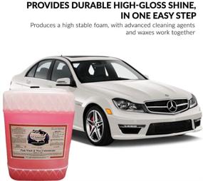 img 3 attached to 🚗 All American Car Care Products Pink Wash & Wax Concentrate (5 Gallon) - Premium One-Step Liquid Poly Soap and Protective Wax for Fine Automobiles, Boats, RVs, Motorcycles