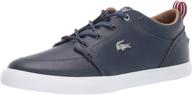 lacoste bayliss sneaker white medium: stylish, comfortable footwear for every occasion logo