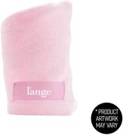 l'ange hair wrap towel fast-drying - pink microfiber hair wrap towels: no frizz solution for all hair types, perfect for sleeping and showering, msrp $20 logo