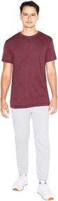 img 1 attached to 👕 Tri Cranberry Men's Clothing: American Apparel Crewneck T-Shirt - Fashionably Classic Comfort