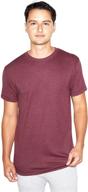 👕 tri cranberry men's clothing: american apparel crewneck t-shirt - fashionably classic comfort logo