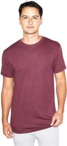 img 4 attached to 👕 Tri Cranberry Men's Clothing: American Apparel Crewneck T-Shirt - Fashionably Classic Comfort