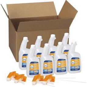 img 4 attached to P&G Professional PGC03259 Febreze Professional Fabric Refresher Odor Eliminator - Bulk Deep Penetrating Refill for Hotels, Restaurants, & Businesses - Fresh Clean Scent - 32 oz. (Case of 8) - 10037000032592