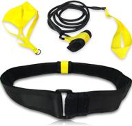 🏊 enhance your swimming performance: reliable outdoor gear swimming belt - perfect for stationary resistance training in endless pools! includes drag parachute and elastic tether for adults, kids, pros, and amateurs logo