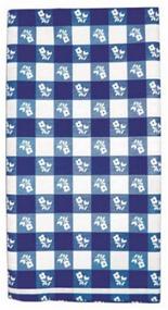 img 1 attached to Blue Gingham Plastic Banquet Table Cover by Creative Converting: Enhance Your Table Décor with Style!