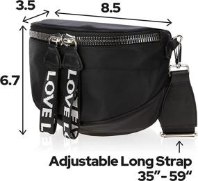 img 1 attached to Crossbody Bucket Purses Wristlet Handbags Women's Handbags & Wallets