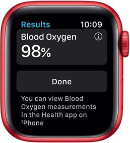img 2 attached to Обновленные часы Apple Watch Series 6 (40 мм) - (Продукт) Красный алюминиевый корпус с сотовой связью и GPS и красным спортивным ремешком