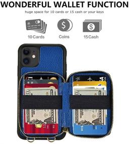 img 2 attached to ZVE Wallet Case Compatible With IPhone 12 Mini(2020)