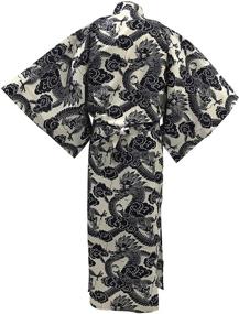 img 1 attached to Edoten Yukata Relax Casual Dragon