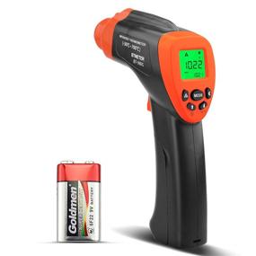img 4 attached to 🌡️ BTMETER 980G Non-Contact Digital Infrared Thermometer - High Precision IR Laser Temperature Gun for Kitchen Cooking, Grilling, Automotive - 16:1 Distance Spot Ratio, Backlit Display (-58℉-1292℉) (Not Suitable for Human Temperature Monitoring)