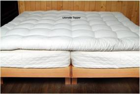 img 4 attached to 🛏️ Holy Lamb Organics Wool Mattress Toppers - Full Ultimate Topper