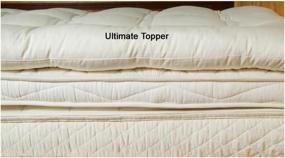 img 3 attached to 🛏️ Holy Lamb Organics Wool Mattress Toppers - Full Ultimate Topper