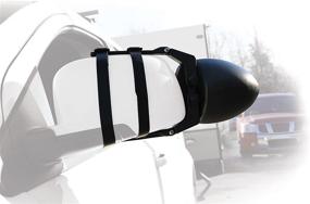 img 3 attached to Улучшите ваш опыт буксировки с зеркалом Camco 25653 Dual View Universal Clamp-On Towing Mirror.