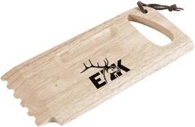 img 4 attached to 🔥 ELK BBQ Grill Wooden Scraper - Bristle-Free Cleaning Tool for Gas and Charcoal Barbecue Grill Grates