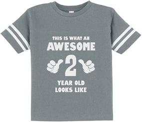 img 4 attached to Trendy Toddler Jersey T-Shirt for Boys - Tops, Tees & Shirts in Awesome Styles