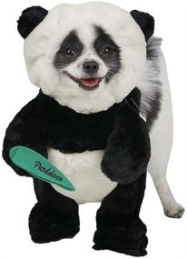 img 4 attached to 🐼 Pandaloon Panda Puppy Dog and Pet Costume Set: Walk, Wag, and Woof as a Shark Tank Sensation - Teddy Bear Style with Arms