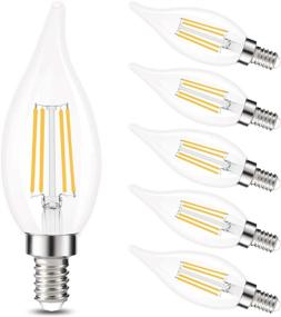 img 4 attached to 💡 Golspark Candelabra Dimmable Chandelier: The Perfect Equivalent Lighting Solution