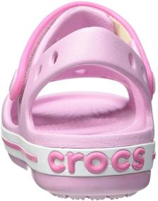 img 2 attached to 👟 Кроссовки для маленьких мальчиков Crocs Crocband Sandal: Стильные клоги и мюли для комфорта и игры