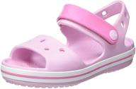 👟 crocs crocband sandal toddler little boys' shoes: stylish clogs & mules for comfort and play logo