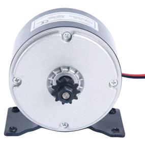 img 3 attached to High Quality 24V DC Permanent Magnet Electric Motor Generator 250W 2750RPM Brushed Motor for Wind Turbine, E Scooter Drive, and Speed Control