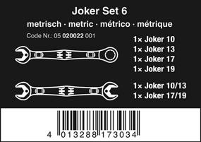 img 3 attached to Wera 4013288173034 Joker Maul Ringratschen Doppelmaulschlüssel Satz