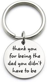 img 4 attached to XYBAGS Fathers Birthday Keychain Stainless