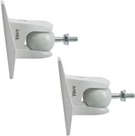 🔊 jumbl sinsb7w progrip ultra stainless steel speaker wall mount bracket, set of 2 logo