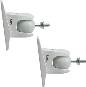 img 4 attached to 🔊 Jumbl SINSB7W ProGrip Ultra Stainless Steel Speaker Wall Mount Bracket, Set of 2