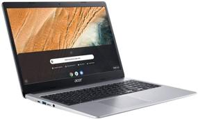 img 2 attached to Acer Chromebook 315 Laptop Computer 15.6 Inch Screen for Business Student Intel Celeron N4000 up to 2.6GHz 4GB DDR4 iPuzzle 32GB eMMC 802.11AC WiFi Work from Home Silver Chrome OS