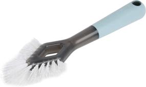 img 3 attached to 🧽 Casabella Smart Scrub Heavy Duty Tile and Grout Cleaning Brush in Gray/Grey Aqua: Efficient Cleaning Solution