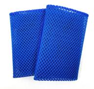 🧽 oliviatree 2-pack premium dish wash set: cloths, sponge, scrubber, 12"x11.5" (dark blue) logo