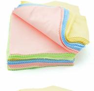 🧼 pack of 100 microfiber cleaning cloths for eyeglasses, cell phones, screens - ultimate cleaning solution logo