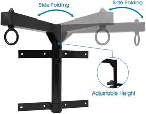 img 1 attached to 🥊 Yes4All Heavy Bag Wall Mount Hanger