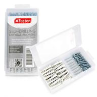 plastic drywall anchors by xfasten - the ultimate drilling solution logo