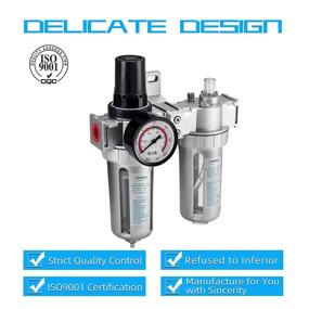 img 1 attached to 🔧 NANPU Pressure Regulator Lubricator Separator: Optimize Your Pneumatic System Performance