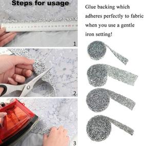 img 1 attached to Rhinestone Adhesive Reusable Sparkles Multi Function
