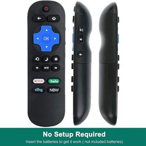 img 3 attached to LC-RCRUS-20 Replacement Remote for Sharp Roku TV LC-50LBU591U, LC-50LB481U, LC-50LBU711U, LC-55LBU591U, LC-55LBU711U, LC-43LBU591U, LC-32LB601U, LC-24LB601U, LC-50LB601U, LC-40LB601U, LC-65Q7370U, LC-43LB601U