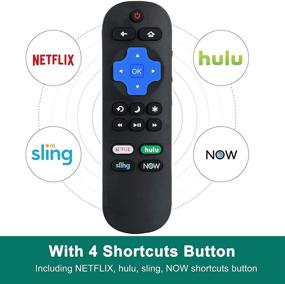 img 1 attached to LC-RCRUS-20 Replacement Remote for Sharp Roku TV LC-50LBU591U, LC-50LB481U, LC-50LBU711U, LC-55LBU591U, LC-55LBU711U, LC-43LBU591U, LC-32LB601U, LC-24LB601U, LC-50LB601U, LC-40LB601U, LC-65Q7370U, LC-43LB601U