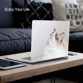 img 1 attached to 🐾 Прекрасный жесткий чехол KKP с узором для домашних животных для MacBook Pro 16 дюймов A2141 (2019 год) с защитой клавиатуры и защитным экраном, совместимый с Touch Bar, Touch ID - KG7