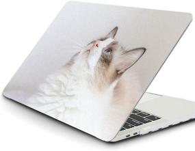 img 3 attached to 🐾 Прекрасный жесткий чехол KKP с узором для домашних животных для MacBook Pro 16 дюймов A2141 (2019 год) с защитой клавиатуры и защитным экраном, совместимый с Touch Bar, Touch ID - KG7