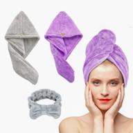 полотенца для сушки из микрофибры turban absorbent логотип