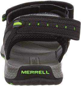 img 2 attached to Мальчики Merrell Panther 2.0 черные сандалии - идеальный выбор обуви