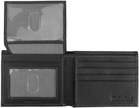 img 1 attached to Timberland Mens Cloudy Passcase Black Men's Accessories in Wallets, Card Cases & Money Organizers