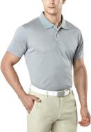 tsla regular performance stretch heather men's shirts: ultimate comfort and style logo