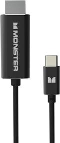 img 4 attached to 🔌 High-quality Monster Classic USB C to HDMI Cable (4k 30Hz) - 5.9ft / 1.8m Length