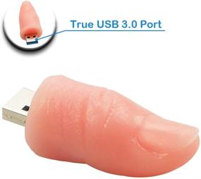 img 4 attached to 🐧 Флеш-накопитель Marceloant USB3.0 в милой анимационной форме, 32 ГБ - надежное внешнее хранилище данных!