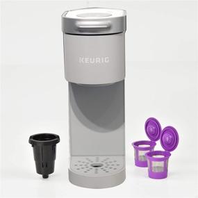 img 1 attached to ☕ Keurig Mini Reusable K Cup with Adapter: Durable, Easy-to-Use, and Convenient - Pack of 2 + Adapter