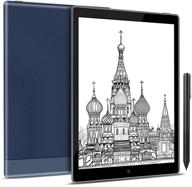 планшет taotuo 10.1 с e-ink дисплеем: регулируемая передняя подсветка, android 8.1, 64 гб цифровый блокнот (синий) логотип