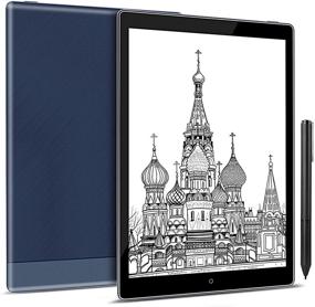 img 4 attached to Taotuo 10.1 E-Ink Tablet: Adjustable Front Light, Android 8.1, 64GB Digital Paper Notepad (Blue)